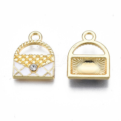 Alloy Enamel Pendants X-PALLOY-S133-009-1