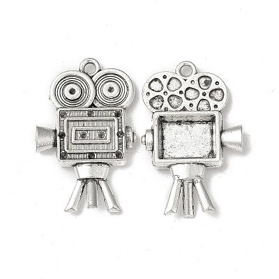 Tibetan Style Alloy Pendants TIBEP-L019-01AS-1