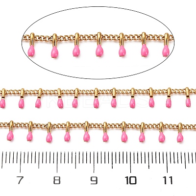 304 Stainless Steel Curb Chains STAS-R100-09A-04-1
