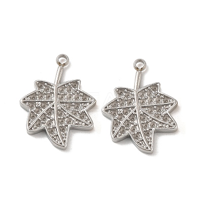 Non-Tarnish 304 Stainless Steel Pendant Rhinestone Settings STAS-F284-30P-1