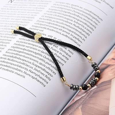 Adjustable Slider Bracelets BJEW-JB05459-01-1