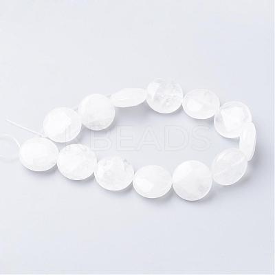 Natural Quartz Crystal Bead Strands G-R405-16mm-04-1