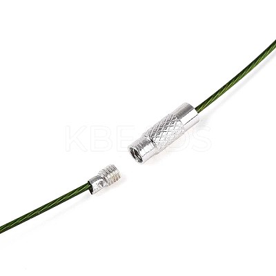 201 Stainless Steel Wire Necklace Cord SW001-2-1