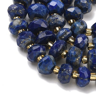 Natural Lapis Lazuli Beads Strands G-L642-J08-02-1