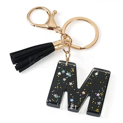 1Pc Resin Letter Keychains KEYC-TADJ0001-09M-1