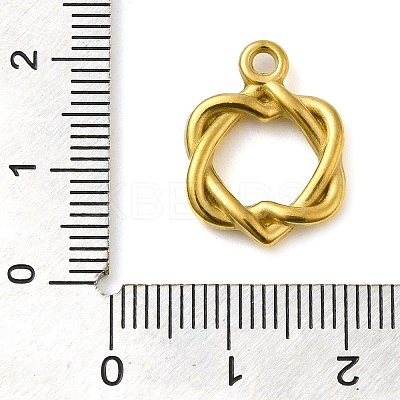 Ion Plating(IP) 304 Stainless Steel Pendants STAS-M070-03G-1