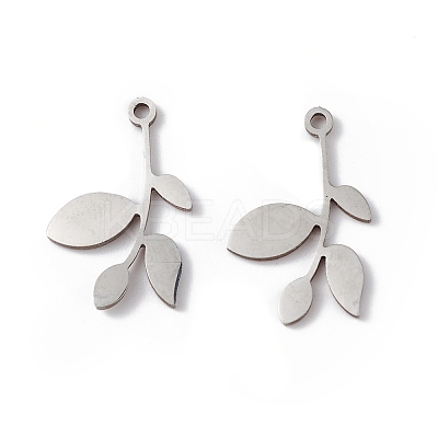 Non-Tarnish 304 Stainless Steel Pendants STAS-E186-06P-1