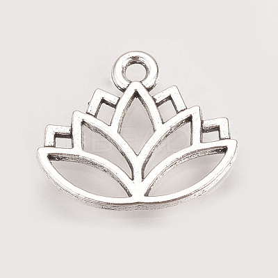 Tibetan Style Alloy Charms TIBE-Q075-50AS-LF-1