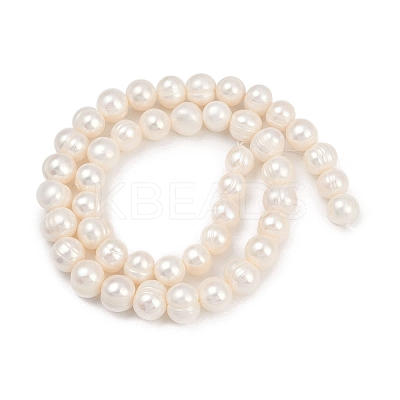 Natural Cultured Freshwater Pearl Beads Strands PEAR-I007-07J-11A-1