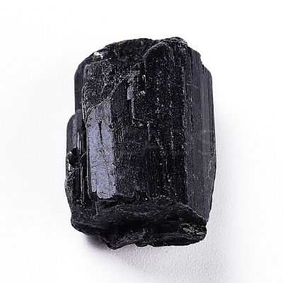 Rough Raw Natural Black Tourmaline Beads G-I302-01-1