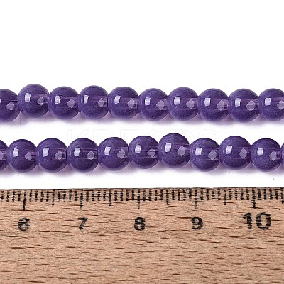 Transparent Glass Imitation Cat Eye Beads Strands GLAA-Q110-01A-03-1