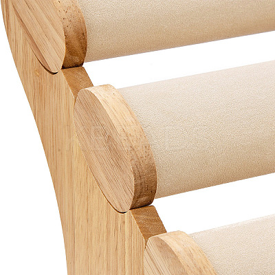 3-Tier Microfiber Cloth Bar Bracelet Holder Stand BDIS-I002-01A-1