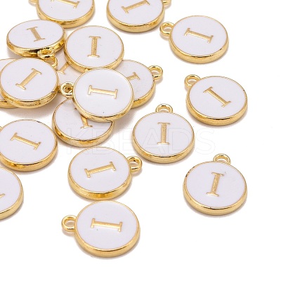 Golden Plated Alloy Charms X-ENAM-S118-01I-1