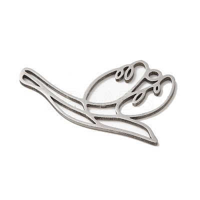 Non-Tarnish 201 Stainless Steel Pendants STAS-B049-01P-1