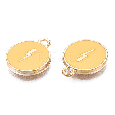 Alloy Enamel Pendants ENAM-N054-89G-1