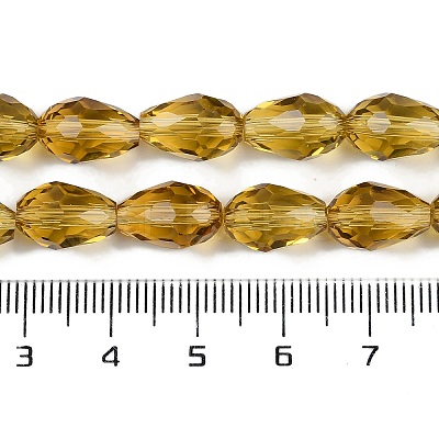 Transparent Glass Beads Strands EGLA-N013-T10mm-D08-1
