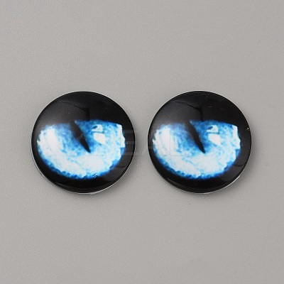Glass Cabochons GLAA-WH0033-75G-08-1