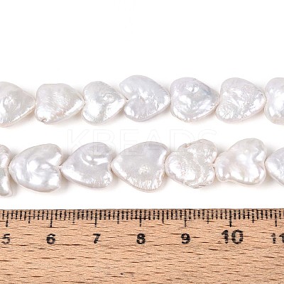 Natural Baroque Keshi Pearl Beads Strands PEAR-T006-33A-1