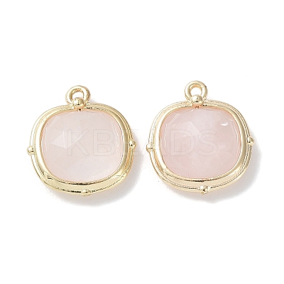Natural Rose Quartz Pendants G-G012-09A-04-1