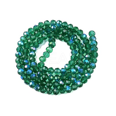 Electroplate Glass Beads Strands LS-EGLA-A044-T4mm-L18-1