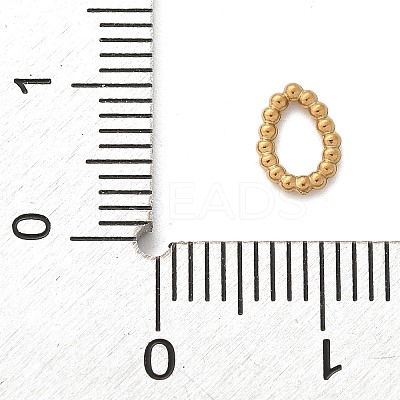 304 Stainless Steel Twisted Linking Rings LS-STAS-F349-06G-04-1