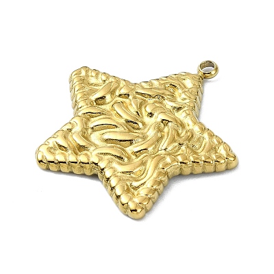 Ion Plating(IP) 304 Stainless Steel Pendants STAS-B058-26G-09-1