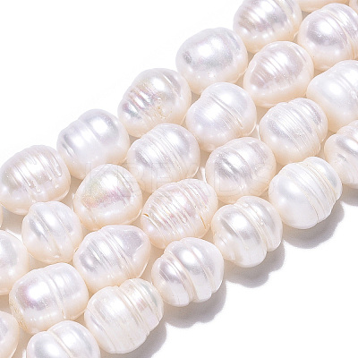 Natural Cultured Freshwater Pearl Beads Strands PEAR-N012-11B-1