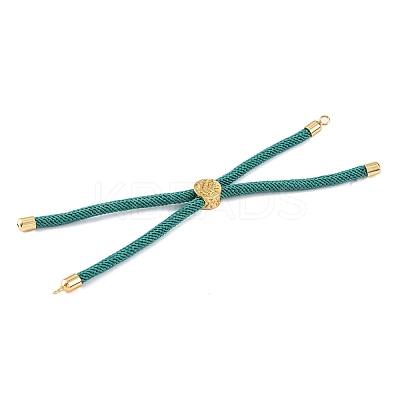 Nylon Cords Bracelet Makings Fit for Connector Charms AJEW-P116-01G-23-1