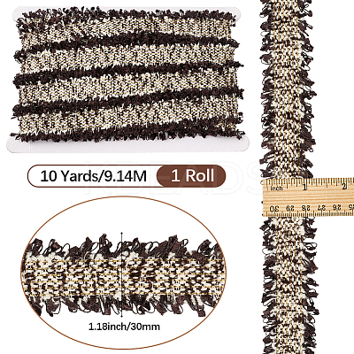 Polyester Lace Trim OCOR-WH20003-25D-1