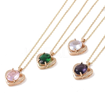 304 Stainless Steel Cable Chain Necklaces NJEW-P309-01G-1