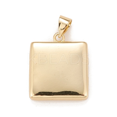 Brass Micro Pave Cubic Zirconia Locket Pendants KK-A161-36A-G-1