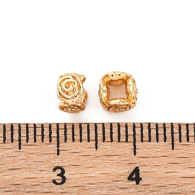 Brass Beads KK-H513-05G-1