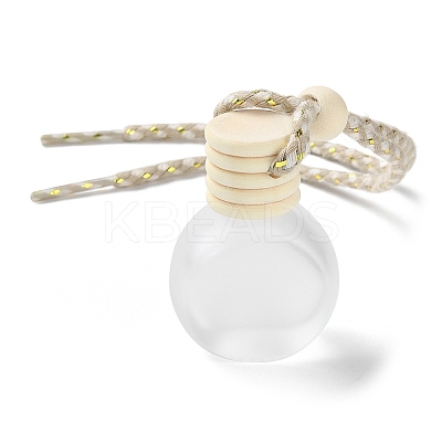 Glass Perfume Bottles Air Freshener Diffuser Bottle Hanging Ornament AJEW-P111-01D-1