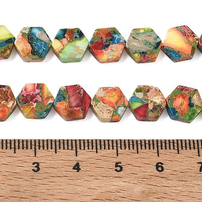 Natural Imperial Jasper Beads Strands GG-CBA6BAC-C04-1
