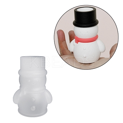 Christmas DIY Candle Holder Silicone Statue Molds DIY-F141-01C-1