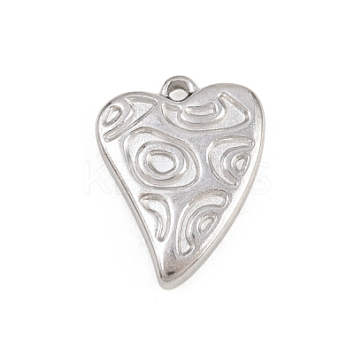 304 Stainless Steel Pendants STAS-L313-01B-P-1