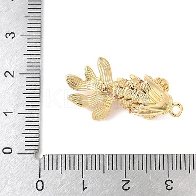 Brass Micro Pave Clear Cubic Zirconia Pendants X-KK-U064-18C-G-1