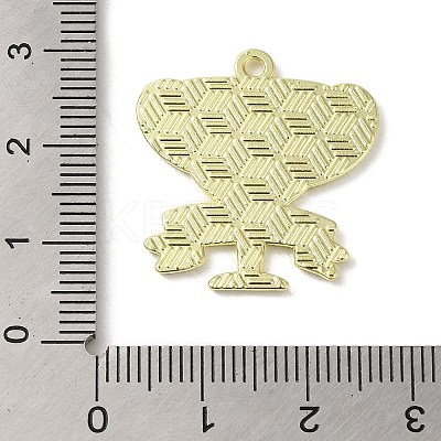 Father's Day Alloy Enamel Pendants ENAM-U0001-01B-1