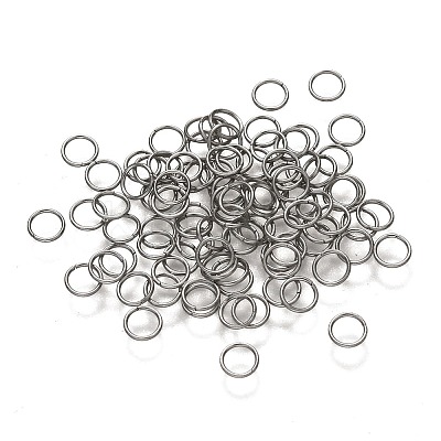 Non-Tarnish 304 Stainless Steel Open Jump Rings LS-X-STAS-D438-06-1
