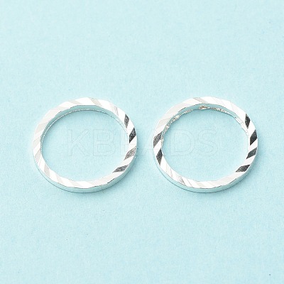 Brass Linking Rings KK-F831-018C-S-RS-1