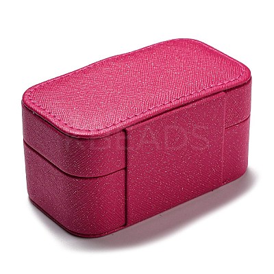 PU Imitation Leather Jewelry Box LS-LBOX-E001-01D-1