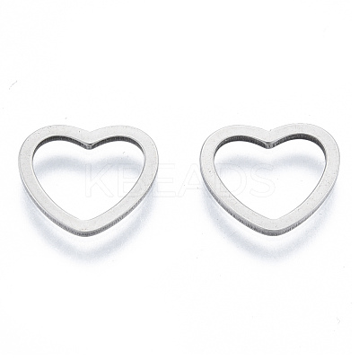 Non-Tarnish 201 Stainless Steel Linking Rings STAS-N090-T06-1-1