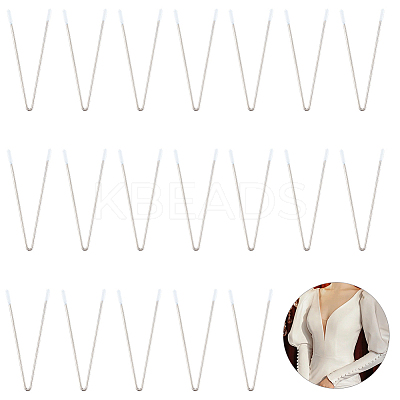 20Pcs V Shape Steel Bra Underwire FIND-PH0006-62-1