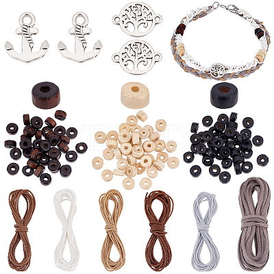 DIY Cord Bracelet Making Kit DIY-PH0009-18-1