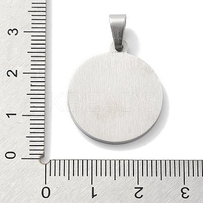 Religion 304 Stainless Steel Pendants STAS-Z098-32P-1