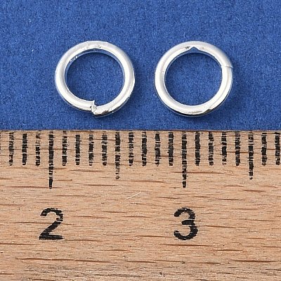 Brass Open Jump Rings KK-N254-45C-S-1