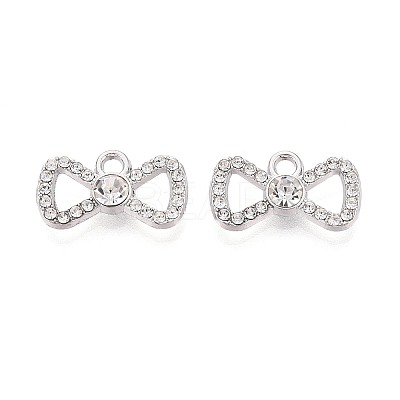 Alloy & Crystal Rhinestone Pendants PALLOY-T095-10P-1