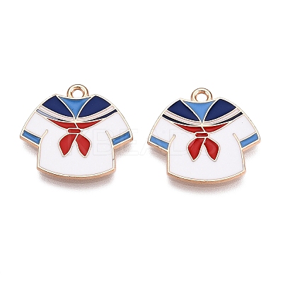 Alloy Enamel Pendants ENAM-T020-85-1
