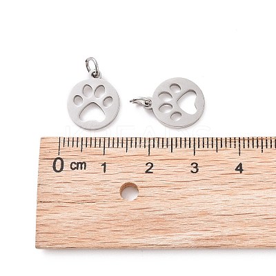 Non-Tarnish 304 Stainless Steel Pendants STAS-Q201-T455S-1