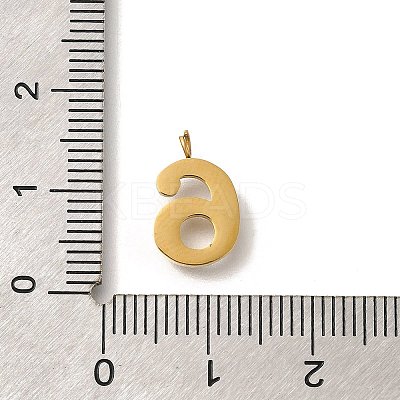 Ion Plating(IP) 304 Stainless Steel Micro Pave Cubic Zirconia Pendants STAS-H228-01G-06-1